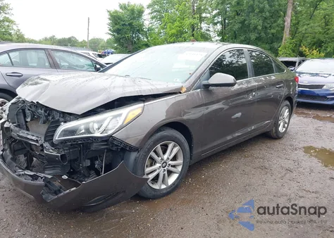 2015 Hyundai Sonata Se из США, поврежденный, VIN 5NPE24AFXFH150090